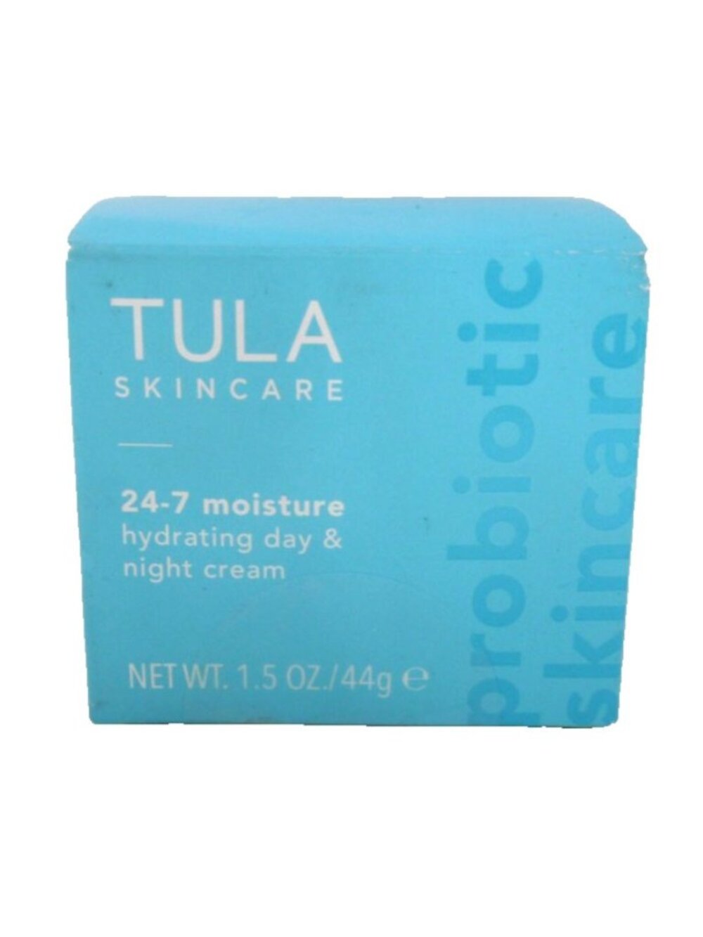 Tula 24-7 moisture probiotic day & night skin cream 1.5 oz New, package damaged